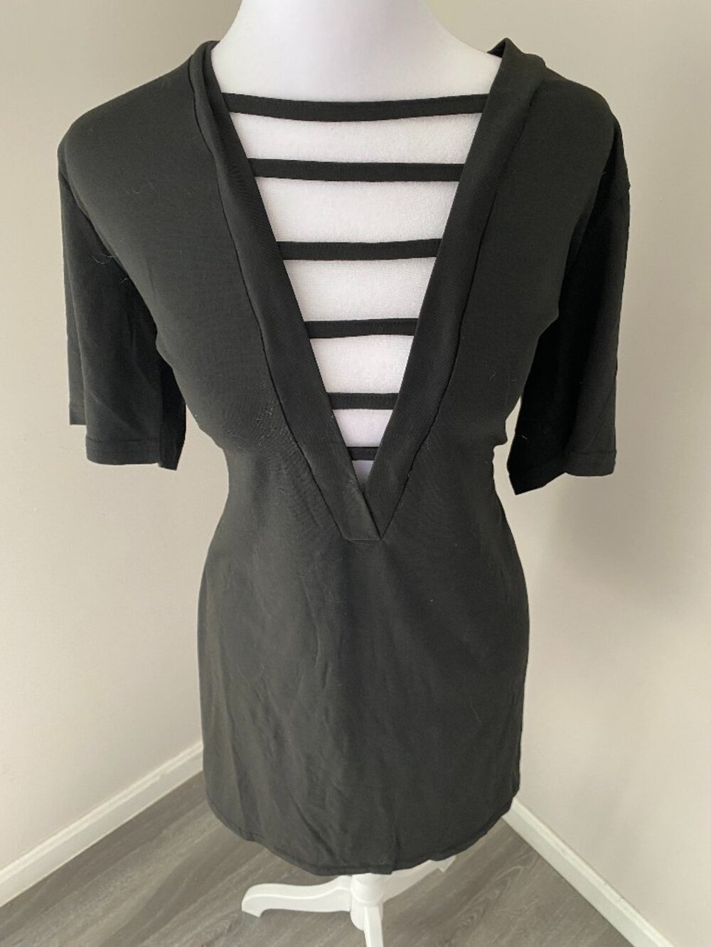 Black T-Shirt Dress